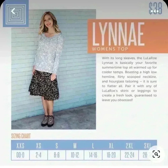 Beautiful medium heather blue long sleeve Lynnae t shirt. NWT. Soft cotton feel! - Picture 8 of 8